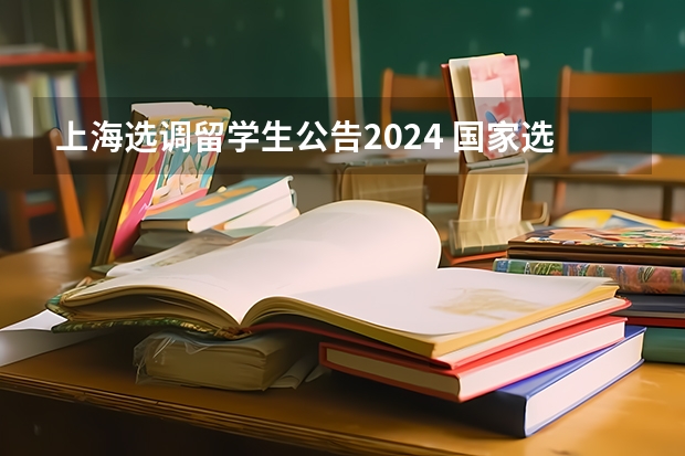 上海选调留学生公告2024 国家选调生报考条件2024