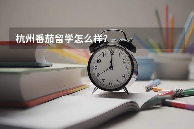 杭州番茄留学怎么样？