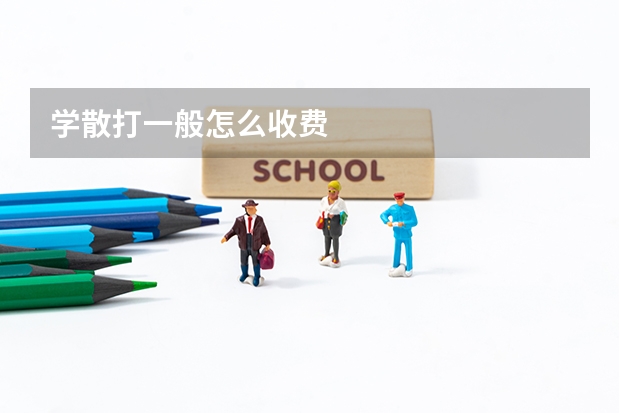 学散打一般怎么收费