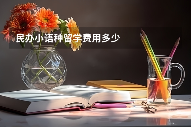 民办小语种留学费用多少