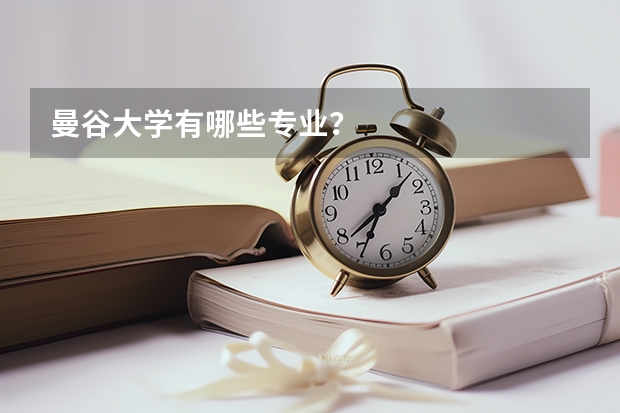 曼谷大学有哪些专业？