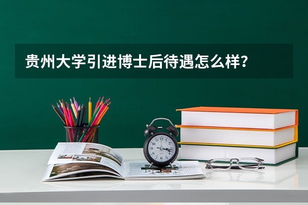 贵州大学引进博士后待遇怎么样？