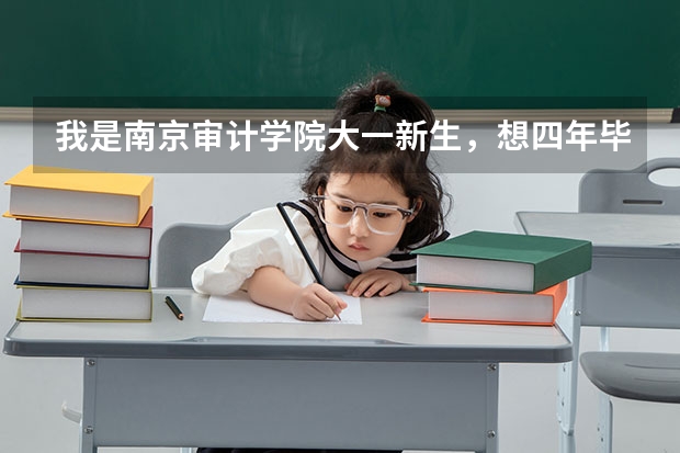 我是南京审计学院大一新生，想四年毕业后出国留学，有知道的同志请给我说一下我要做哪些准备