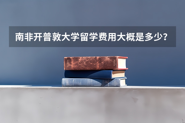 南非开普敦大学留学费用大概是多少？