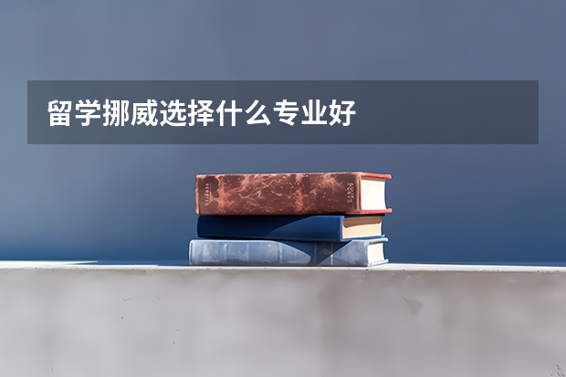 留学挪威选择什么专业好