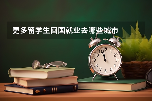 更多留学生回国就业去哪些城市