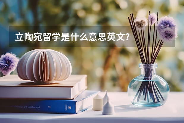 立陶宛留学是什么意思英文？