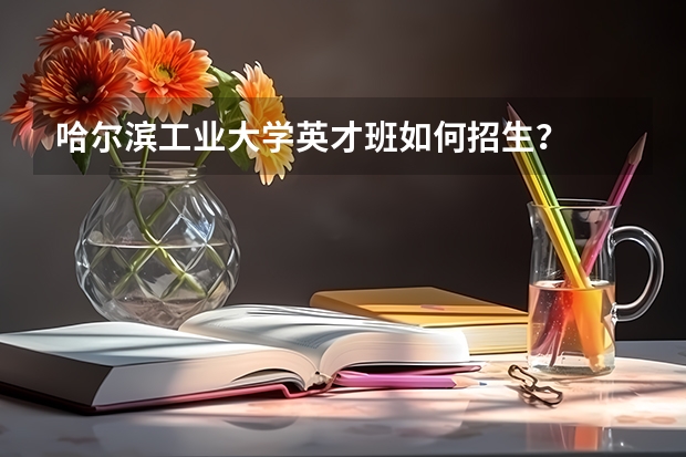 哈尔滨工业大学英才班如何招生？