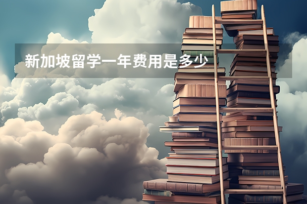 新加坡留学一年费用是多少