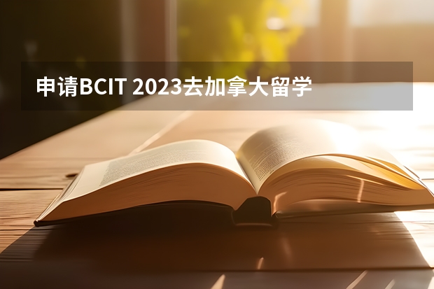 申请BCIT 2023去加拿大留学艺术专业申请条件介绍