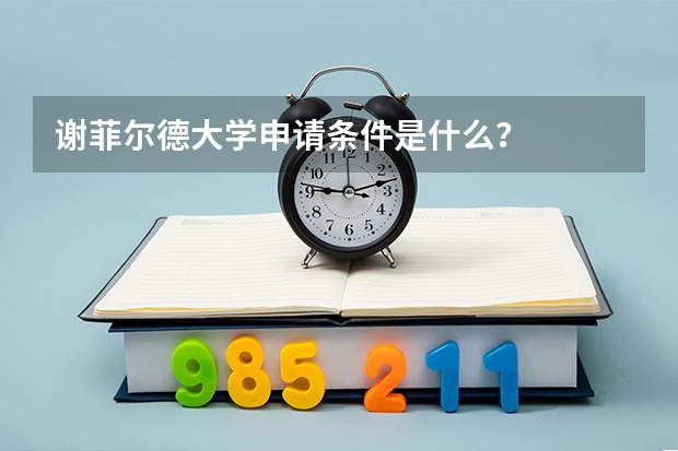 谢菲尔德大学申请条件是什么？