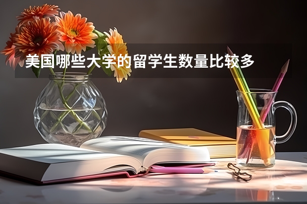 美国哪些大学的留学生数量比较多