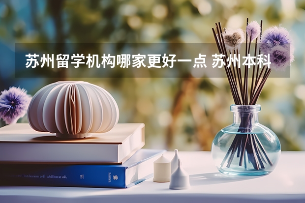 苏州留学机构哪家更好一点 苏州本科大学有几所大学