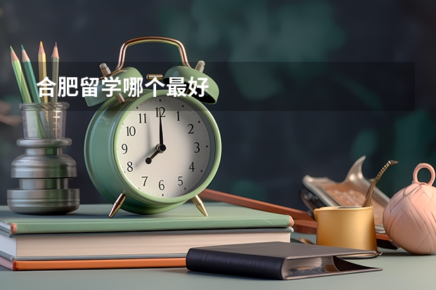 合肥留学哪个最好