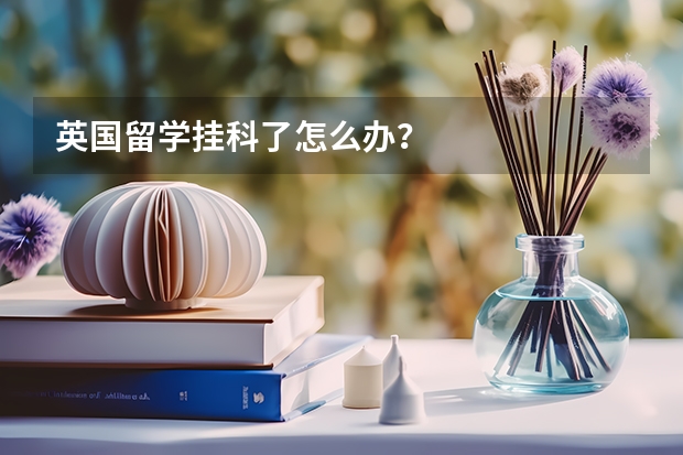 英国留学挂科了怎么办？