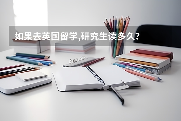 如果去英国留学,研究生读多久？
